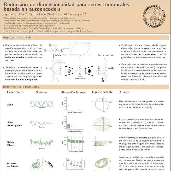 Reducción de dimensionalidad para series temporales basada en autoencoders