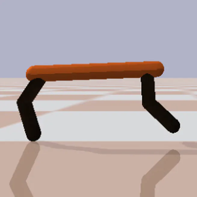 Learning Cost Functions for Reinforced Learned Controllers in a Quadrupedal Robot